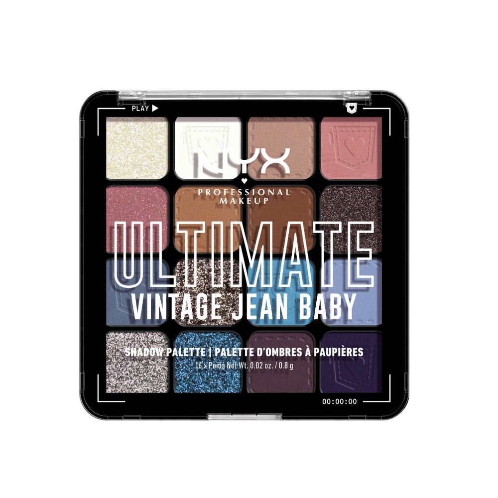 NYX Ultimate Blue Jean Baby Eyeshadow Pallet